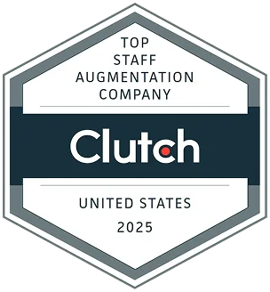 Clutch Top 1000 Companies 2024 badge