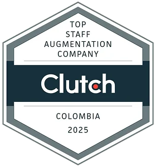 Clutch Top IT Services Company 2024 badge